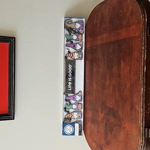 NWT Life Is Good Halloween Gnome Garland 45"